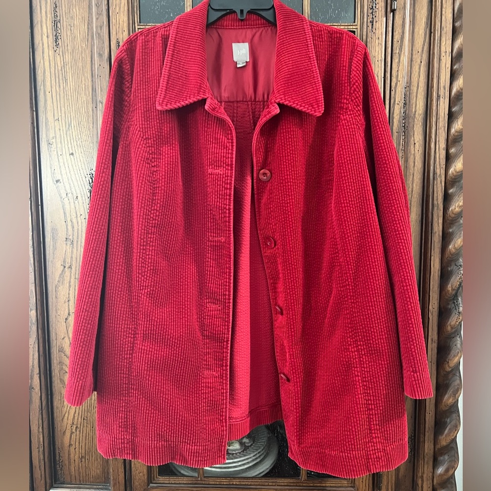 J.Jill wide-wale corduroy barn jacket